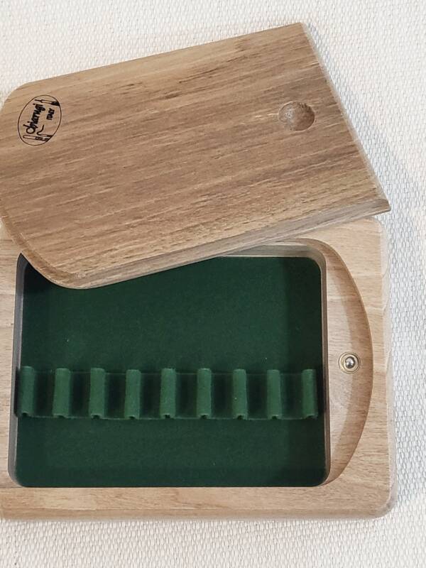 Caixa em madeira para 8 palhetas - "Chiarugi"