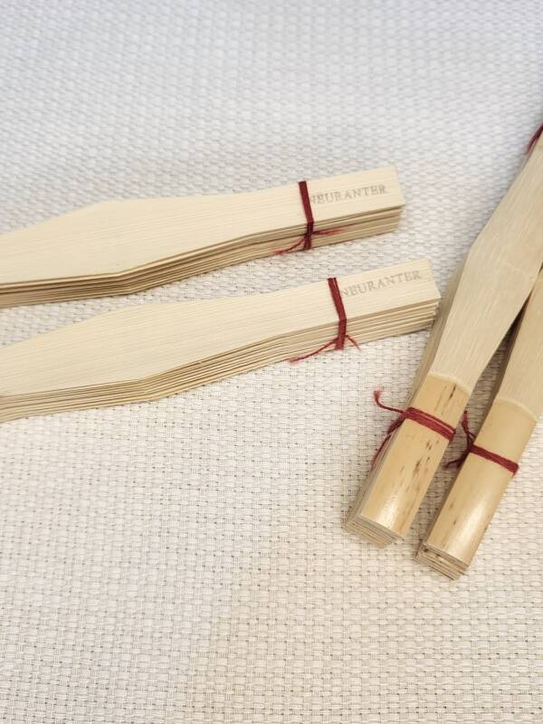 Canas goivadas, formadas e raspadas "Neuranter"