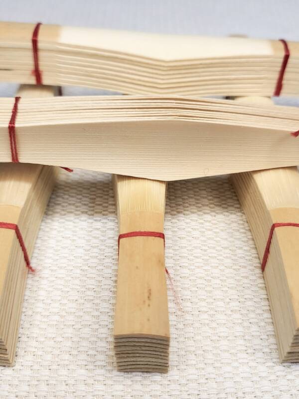 Canas goivadas, formadas e raspadas "Bonazza"