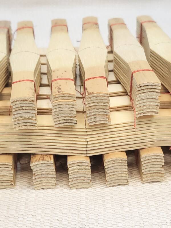 Canas goivadas, formadas e raspadas "Danzi"