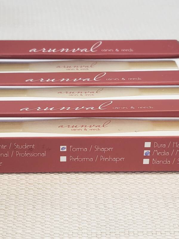 Canas goivadas, formadas e raspadas "Arunval" mod. profissional