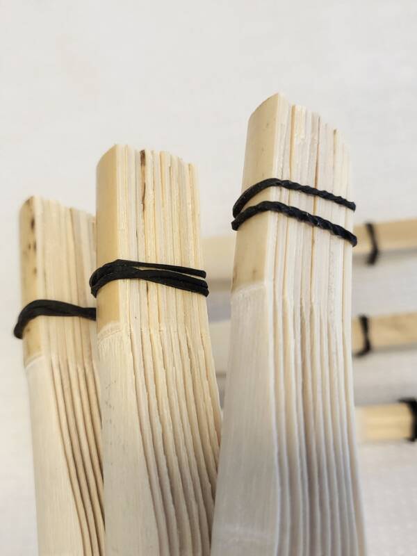 Canas goivadas, formadas e raspadas "Ritmos e Minúcias" - 1A