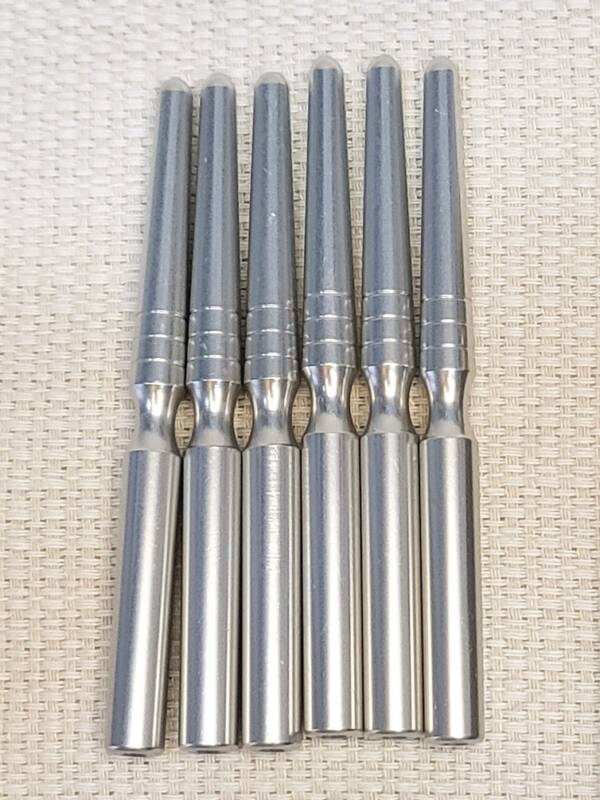 Set de 6 mandris para base "Chiarugi"