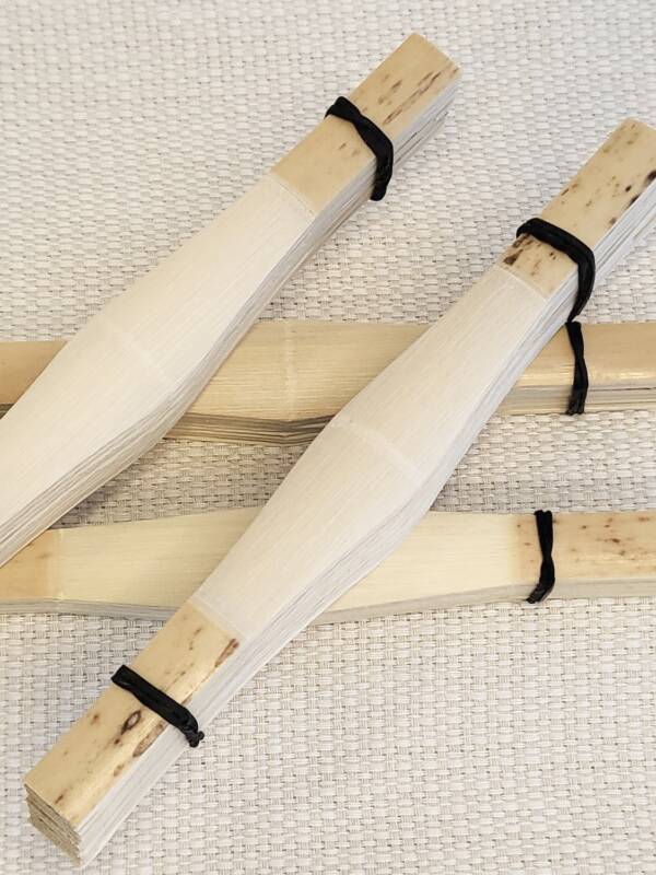 Canas goivadas, formadas e raspadas "Ritmos e Minúcias" forma Thunemamnn