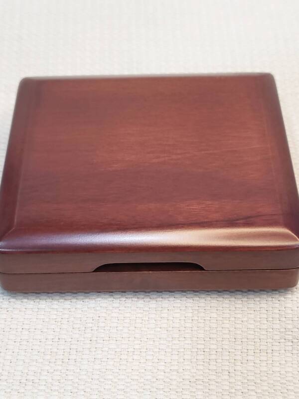 Caixa em madeira para 3 palhetas