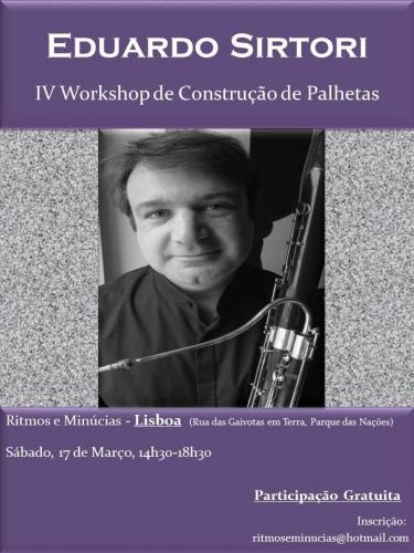 IV Workshop de Palhetas - Março 2018