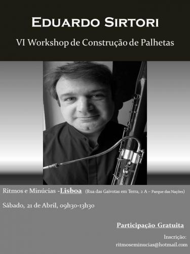 VI Workshop de Palhetas - Abril 2018