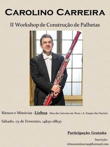 II Workshop de Palhetas - Fevereiro 2018
